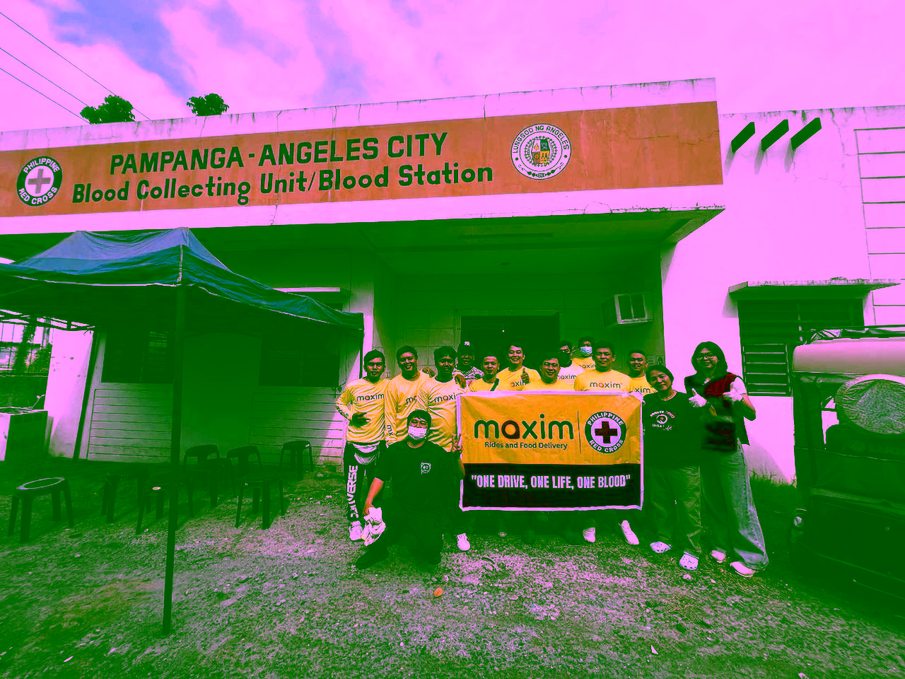 Maxim Rides & Food Delivery Driver-Partner Community Donates Blood to Support Those in Need of Transfusions in Pampanga