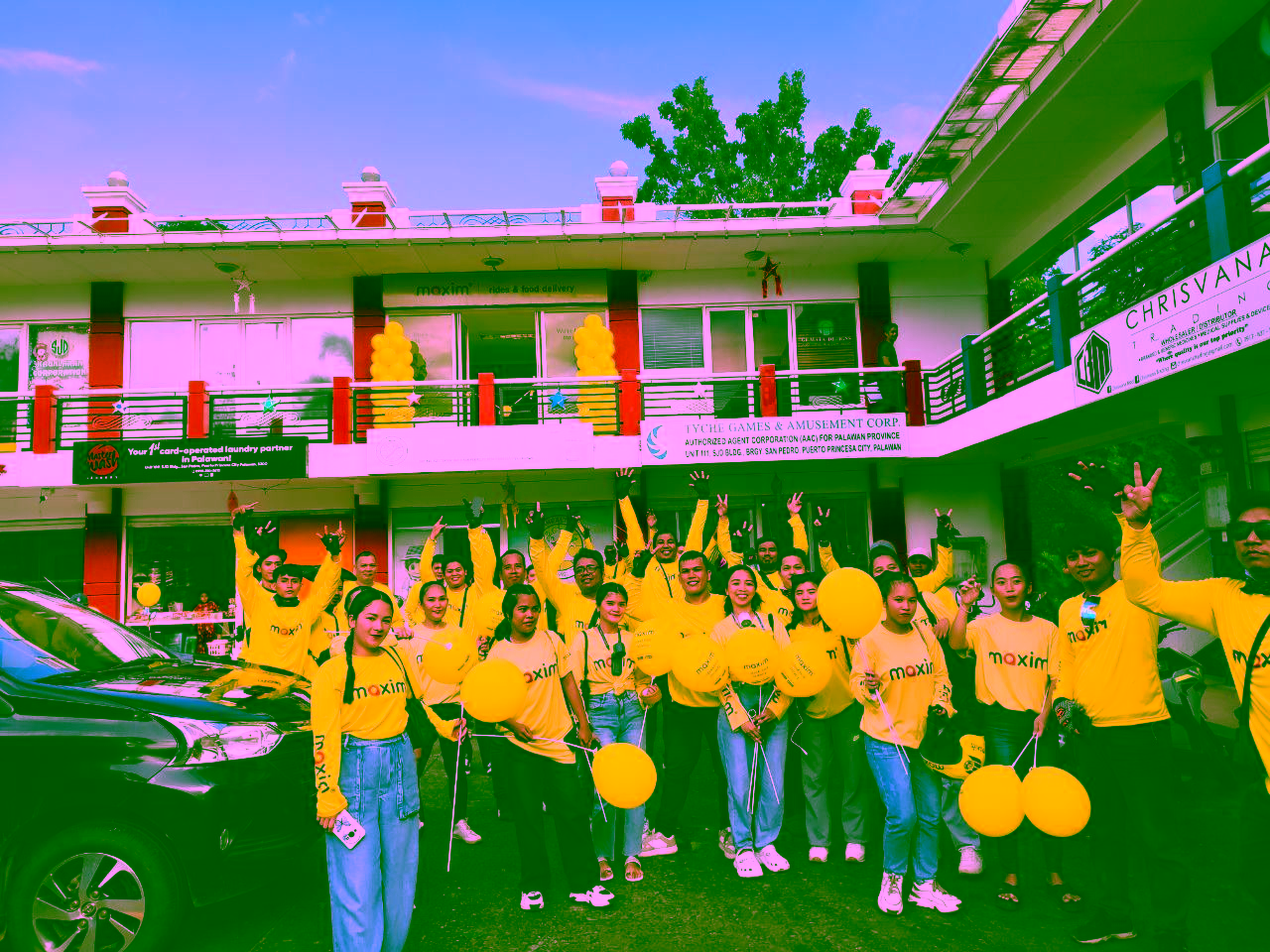 Maxim Rides & Food Delivery Officially Opens Office in Puerto Princesa
