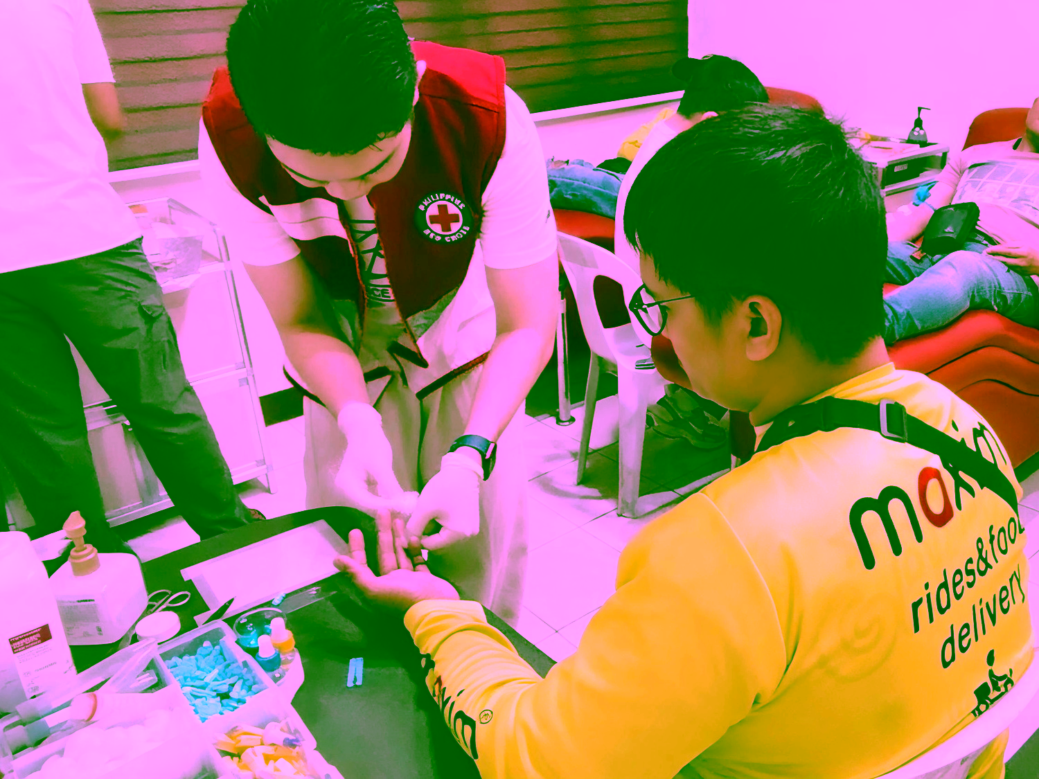 Maxim Batangas Driver-Partners Participate in Blood Donation Activity
