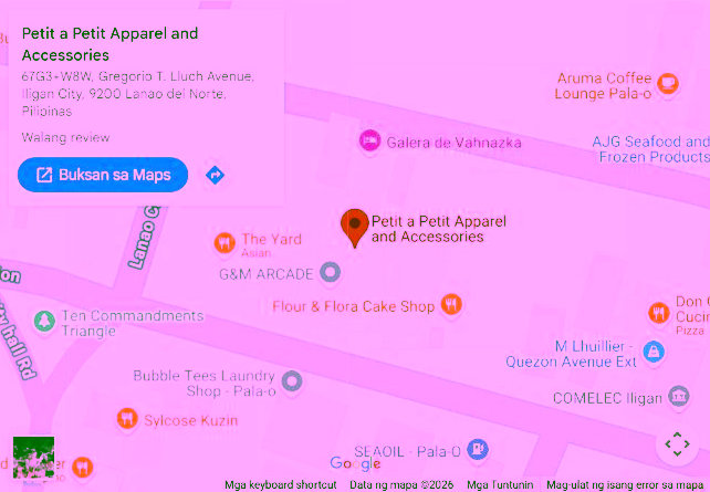 Captured public map showing the Maxim Iligan office; local preview